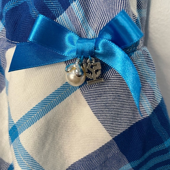 Kinloch Anderson Girls tartan plaid shirt/skirt 2-piece outfit- girls size 9 - Picture 3 of 13